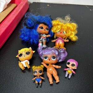 5/$25 L.O.L. Surprise! Dolls Set - Multicolor Lot of 6
